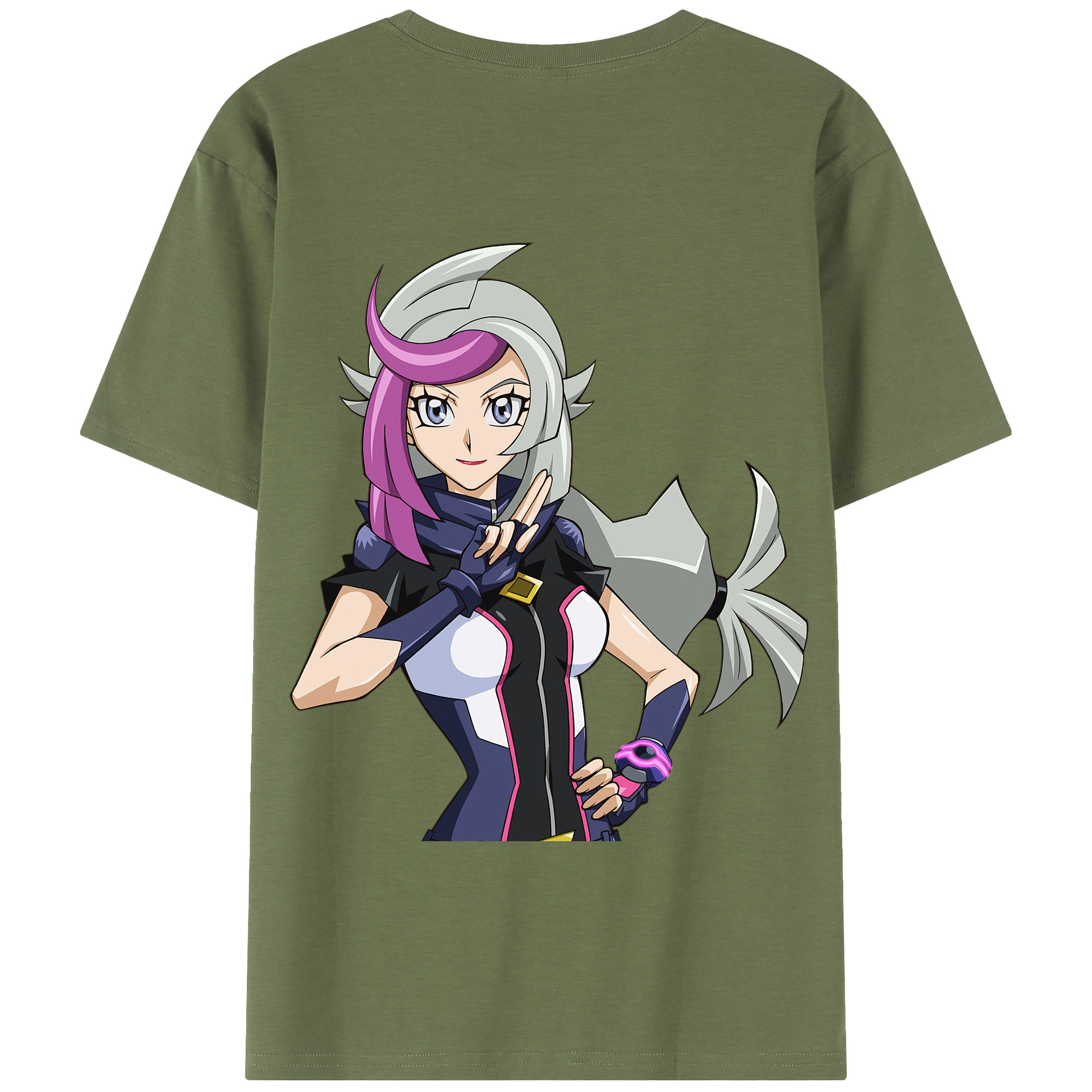 （画像用） 遊☆戯☆王 Yu-Gi-Oh! 綿100％半袖Tシャツ（背面プリント）